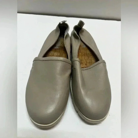 KORKS by Kork-Ease Lillis Light Grey Leather Slip On‎ Shoes Sz 6 - Picture 7 of 10